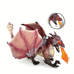 Dragon Animal Model Fire Breathing Toy for Home Decoration