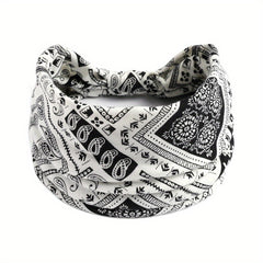 Bohemian Yoga Sports Hairband - Sweat Absorption Headband