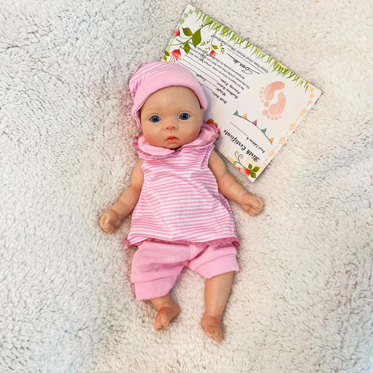 Soft Touch Bebe Reborn Sisters with Artistic Paint