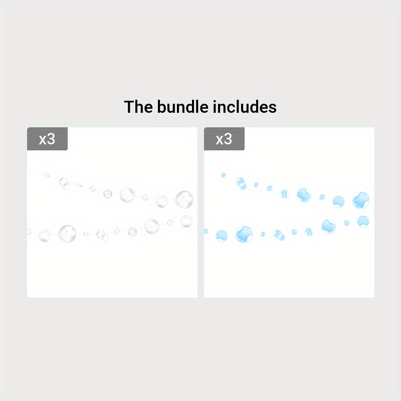 Mermaid Party Paper Bubble Garlands - Under The Sea Decorations