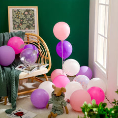 90pcs Elephant Balloon Decorations Birthday Party Latex Confetti Balloons