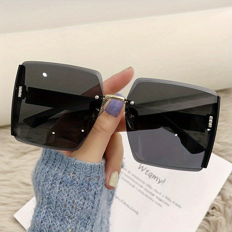 Square Sunglasses Casual Gradient Glasses UV400