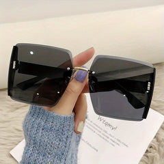 Square Sunglasses Casual Gradient Glasses UV400