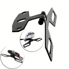 Motorcycle Tail Light Fixed Folding Plate Bracket Universal
