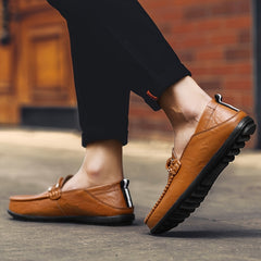 Men's Lightweight Loafer Slip-On Flat Shoes