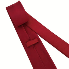 Men's Plain Tie for Party Holiday Daily