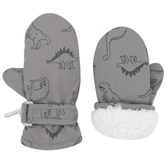 Waterproof Toddler Mittens Winter Snow Gloves Boys & Girls
