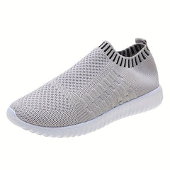 Women's Slip On Sock Sneakers Anti-skid Low Top Sports Shoes