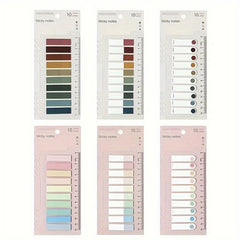 3pcs 600sheets Sticky Index Labels Writable Repositionable Tabs Stickers