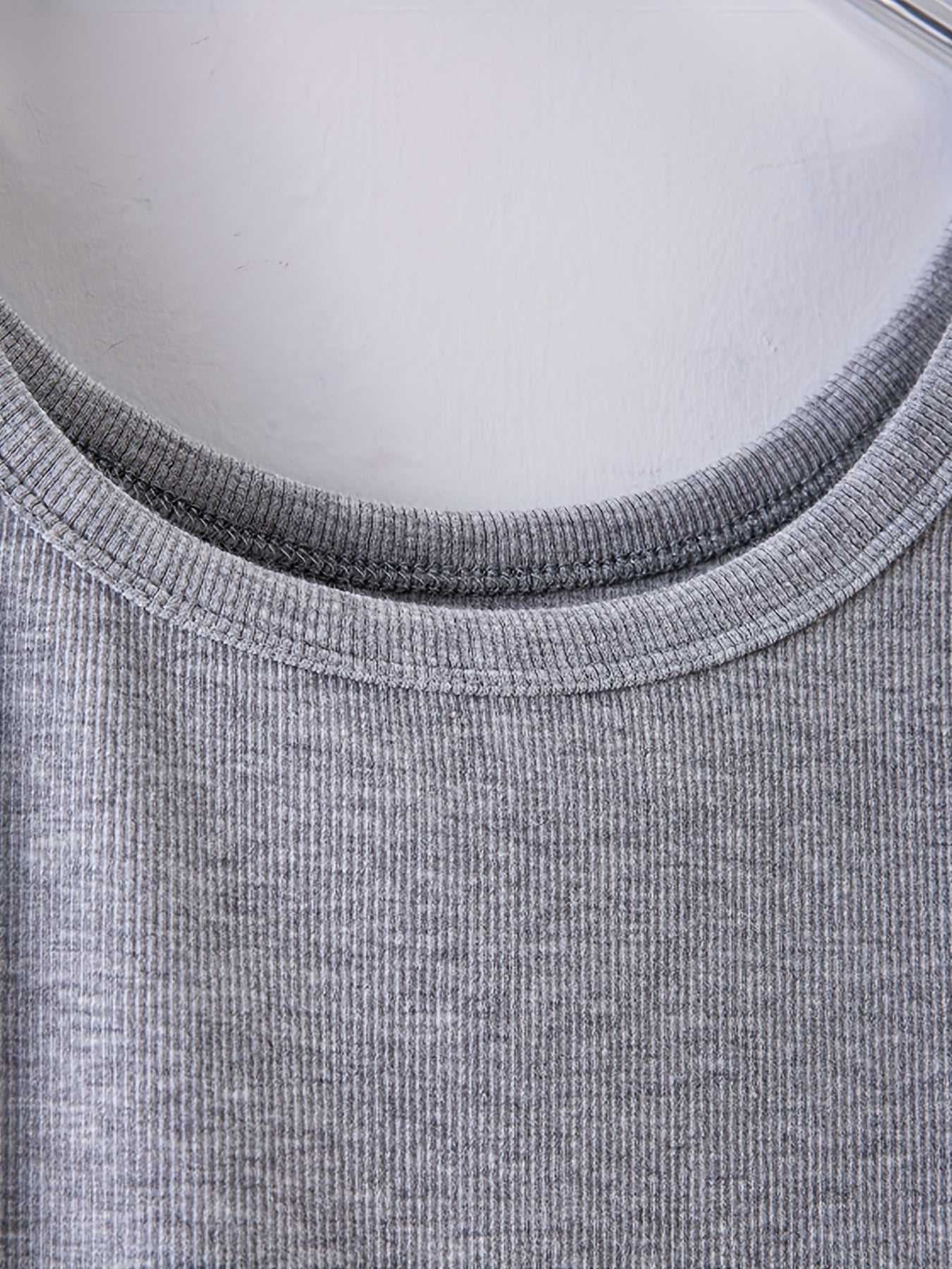 Slim Tank Top Solid Crew Neck Sleeveless Casual Summer Women's Clothing