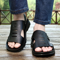 Men's Open Toe Rubber Sole Outdoor Casual Sandals