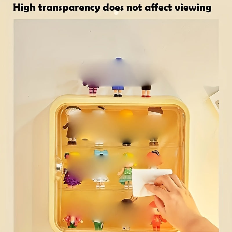Wall Mounted Blind Box Storage Display Stand Doll Dust proof Display Box