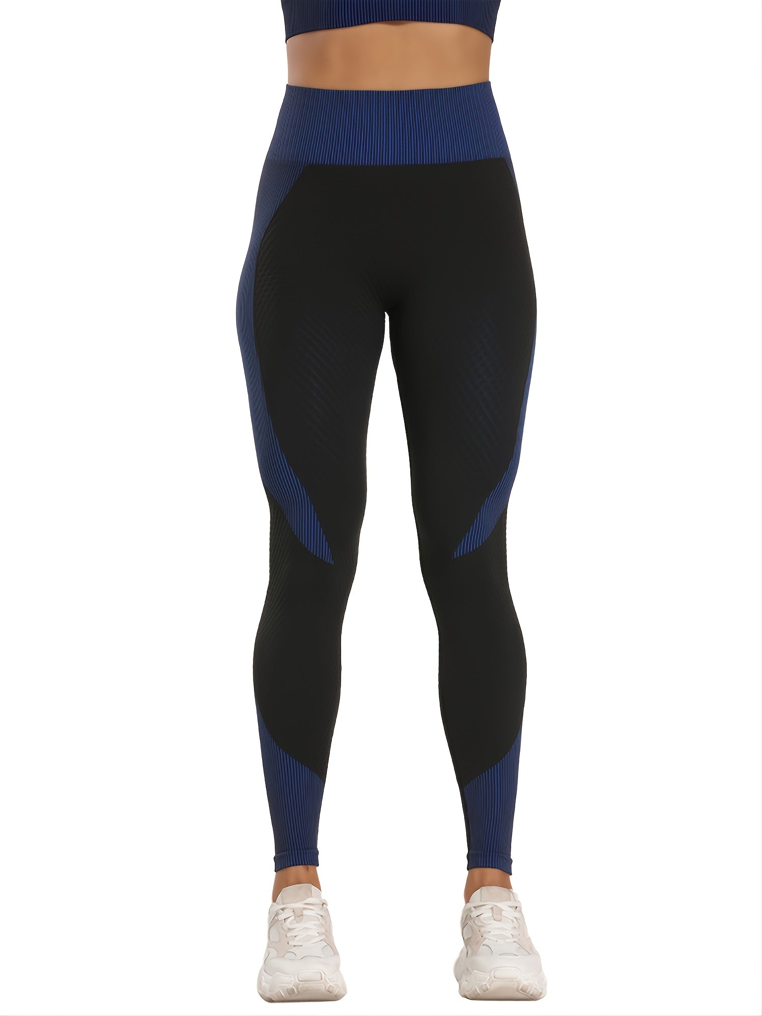 High Elastic Knitted High Waist Yoga Leggings