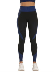 High Elastic Knitted High Waist Yoga Leggings