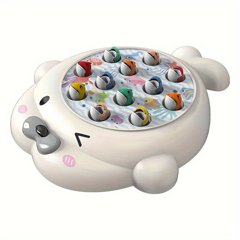 Seal Fishing Plate Puzzle Toy Early Education Parent Child Interactive Toy