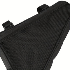 Portable Triangle Bike Bag Zipper Storage Hanging Bag