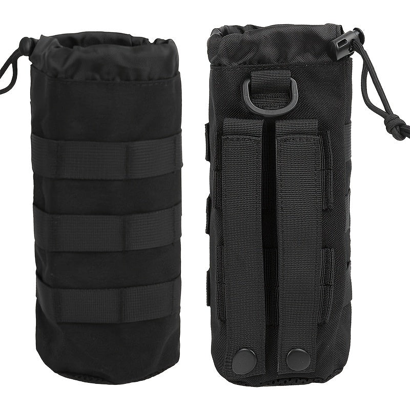 Drawstring Bottle Holder Molle Water Bottle Pouch
