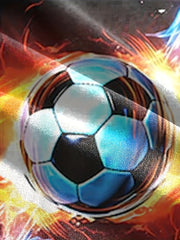 Football In Flame 3D Print Boy's T shirt Kids Casual Short Sleeve Summer Top