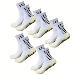 Men's Soccer Socks - Sweat Absorbing Athletic Sports Thickened Grip Pads