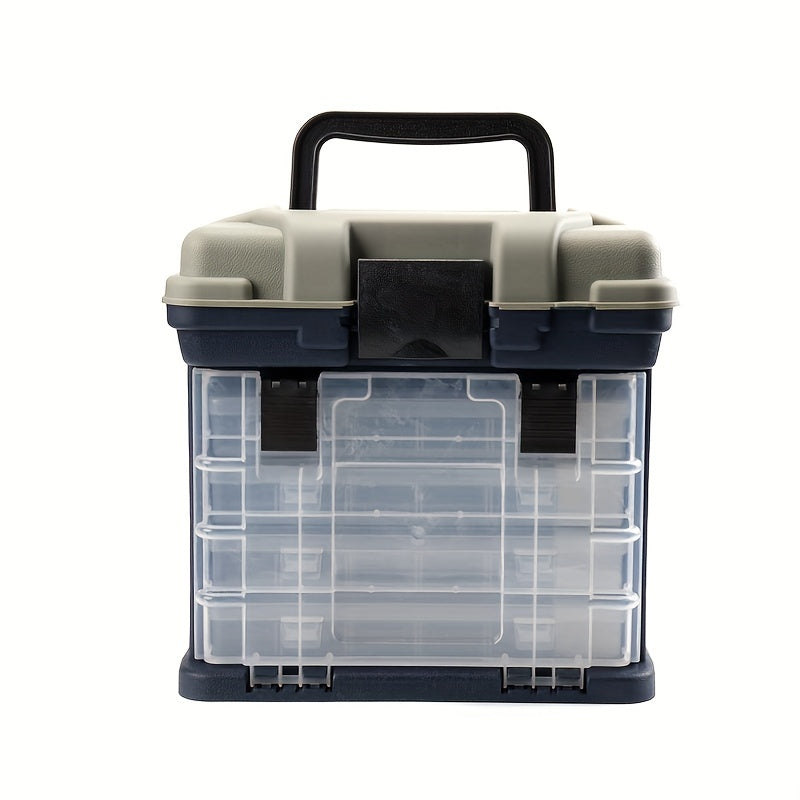 Portable 5 Drawers Fishing Tackle Box with Handle