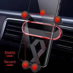 Car Phone Holder Air Vent Mount Stand for 4.7-6.7 inch iPhones