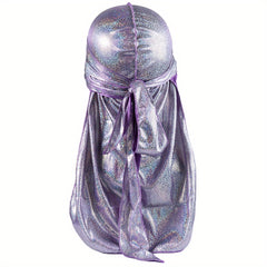 Men's Sparkly Durags Sun Protection Durags