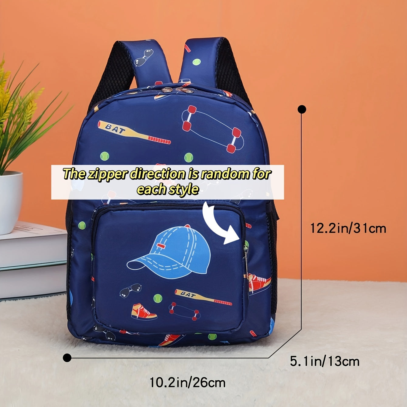 Kids Cartoon Pony Space Dinosaur Backpack Lightweight School Bag