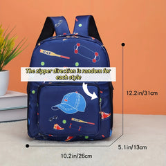 Kids Cartoon Pony Space Dinosaur Backpack Lightweight School Bag
