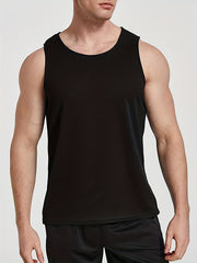 5 Pack Men's Workout Tank Tops Sleeveless Mesh Gym Shirt Quick Dry