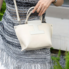 Women's Leather Handbag Large Capacity Convertible Crossbody Bag