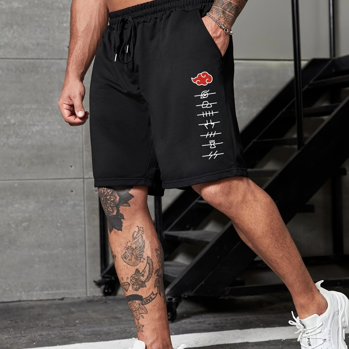 Men's Casual Drawstring Sports Shorts for Summer