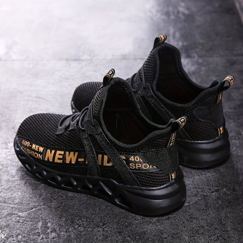 Boys' Breathable Running Shoes with Shock Absorption