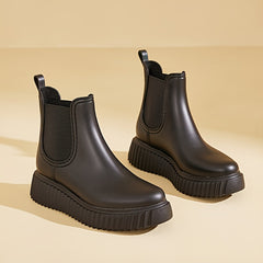 Heightening Women's Rubber Rain Boots