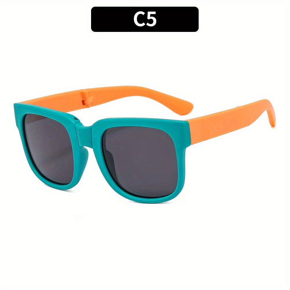 Foldable Baby Sunglasses UV Protection Easy Carry Shades