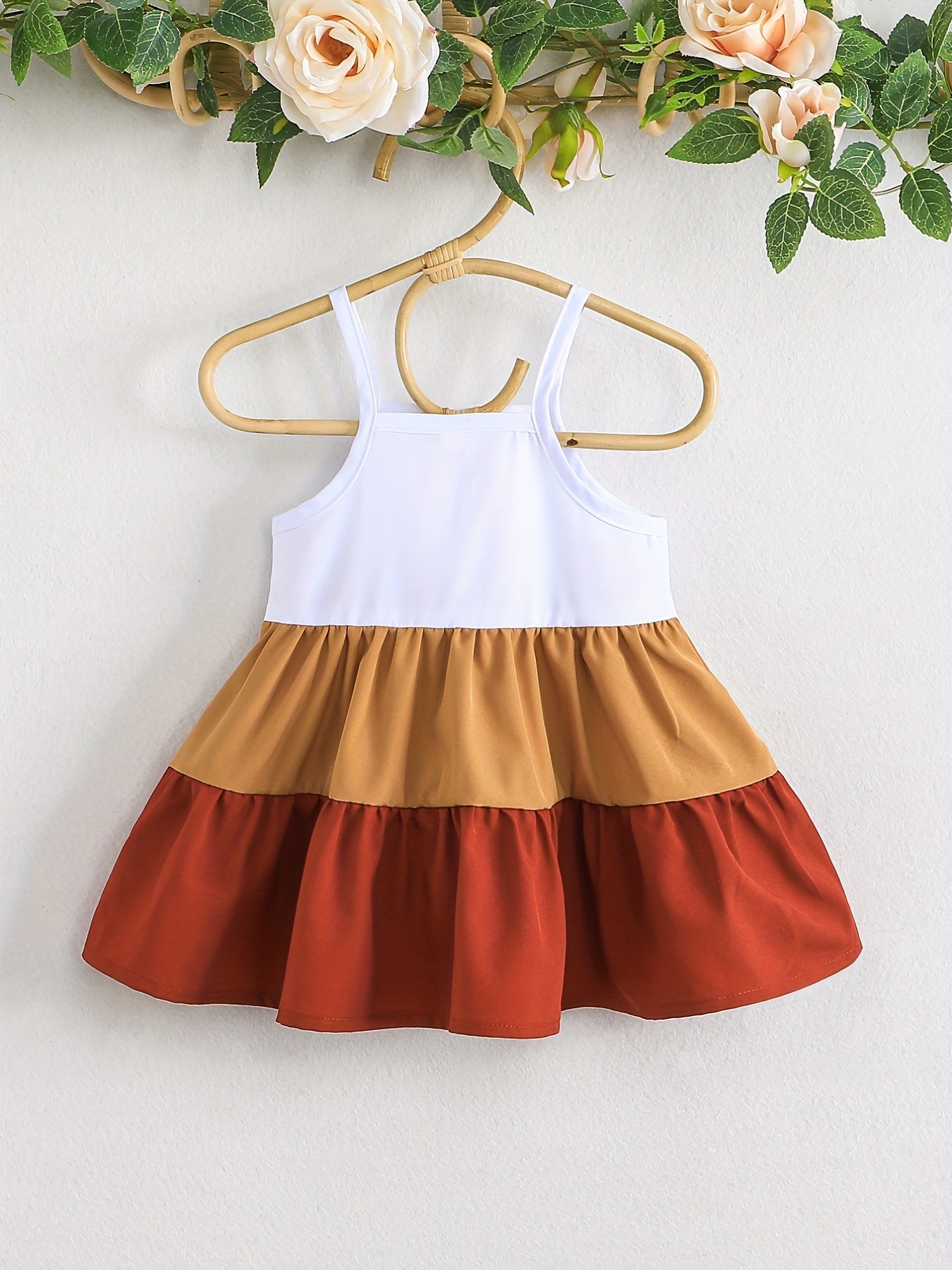 Baby Girls Sleeveless Cami Dress for Summer