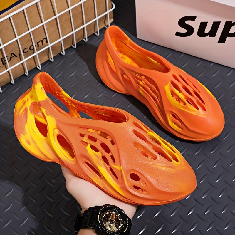 Men's Lightweight Foam Slides Quick Dry Non Slip Sandals