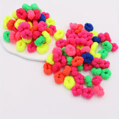 100pcs Candy Elastic Hair Rope for Kids