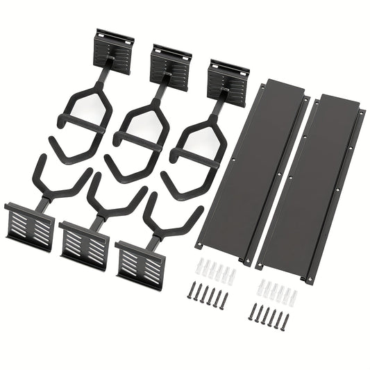 3 Sets Heavy Duty Wall Mount Steel Display Racks