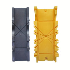 Wood Cutting Miter Saw Box 22.5 45 90 Degree Yellow