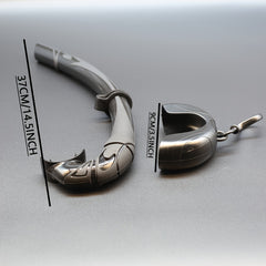 Foldable Diving Snorkel Comfortable Breathing Tube