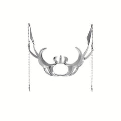 Gothic Punk Silvery Mask for Parties