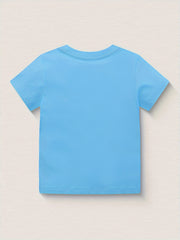 Whale Print Kid's T shirt Short Sleeve Top Boy's Tee