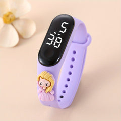 Silicone Kids Princess Watch, Decorative Gift