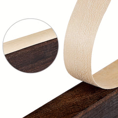 Birch Wood Veneer Edge Tape, Hot Melt Adhesive, Flexible, Iron On, for Furniture
