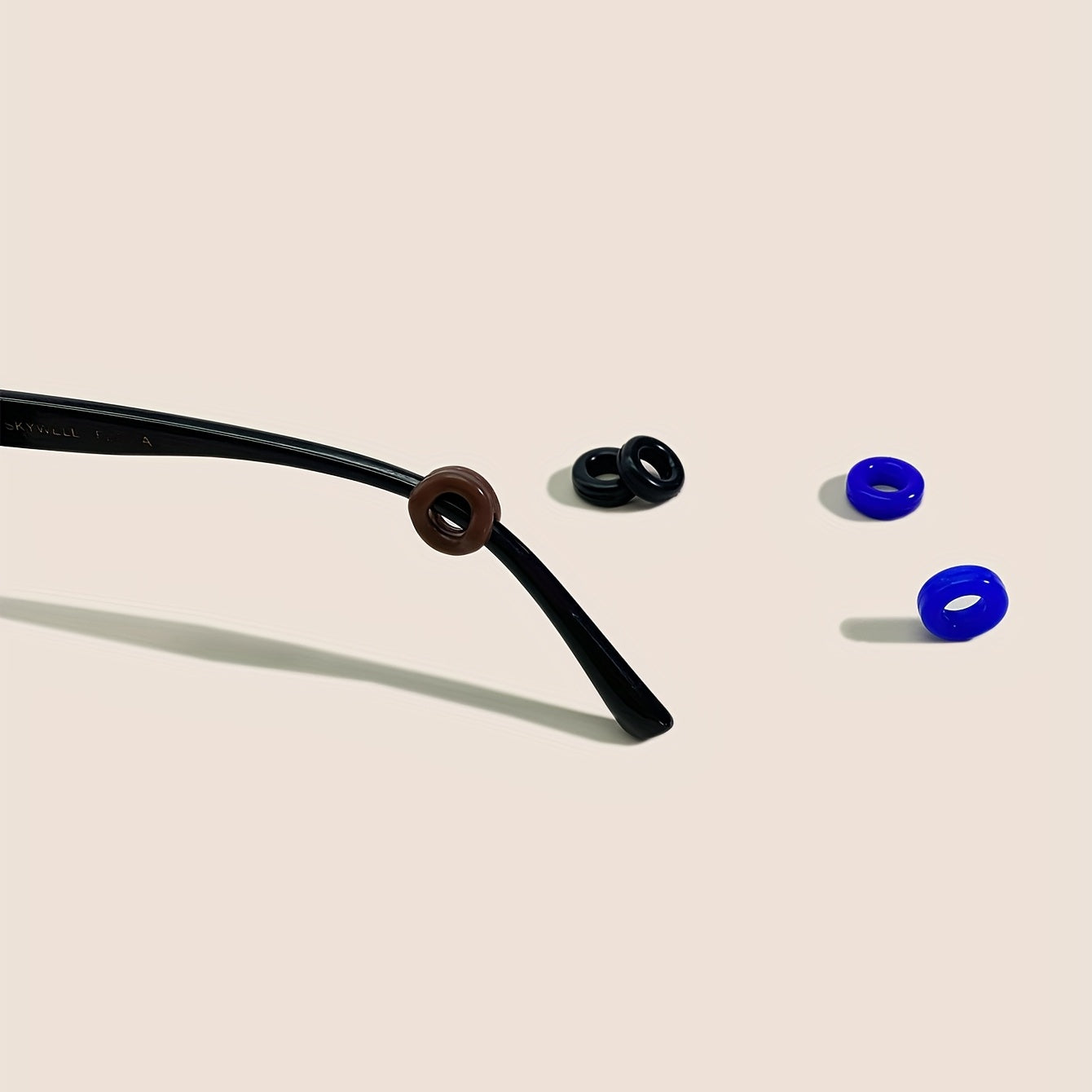 3 Pairs Silicone Non-slip Ear Hook Glasses 14mm