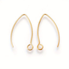 10 Pcs Stainless Steel Earring Hooks for Earrings Making