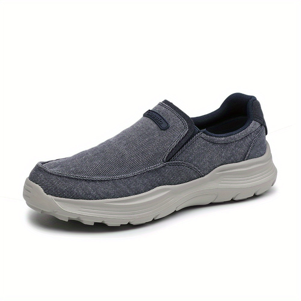 Men's Breathable Loafer Shoes Non slip Slip On Walking Shoes