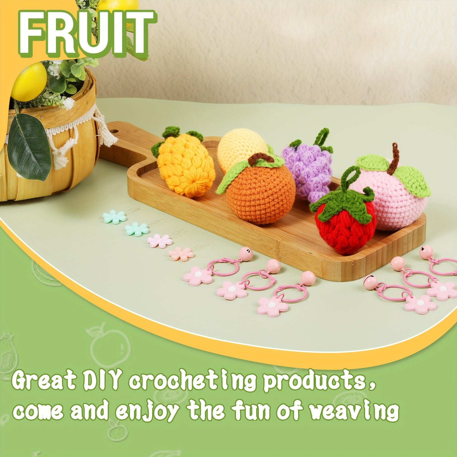 Crochet Kit For Beginners with Video Tutorials DIY Craft Supplies