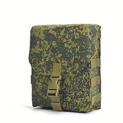 1000D Large Capacity Tactical Molle Pack Accessory Bag, Camouflage Storage Sack