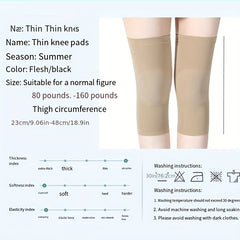 Women's Thin Knee Pads for Elderly, Breathable Leg Cover